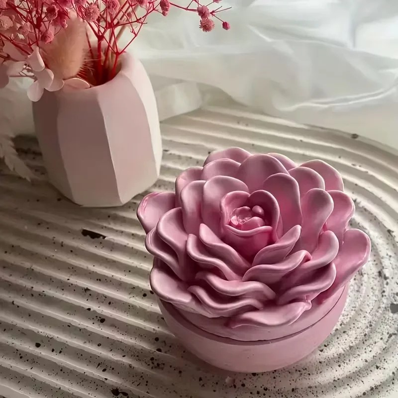 Candle Making Jars With Lids - قالب سيليكون عالي الجودة لصنع شمعة