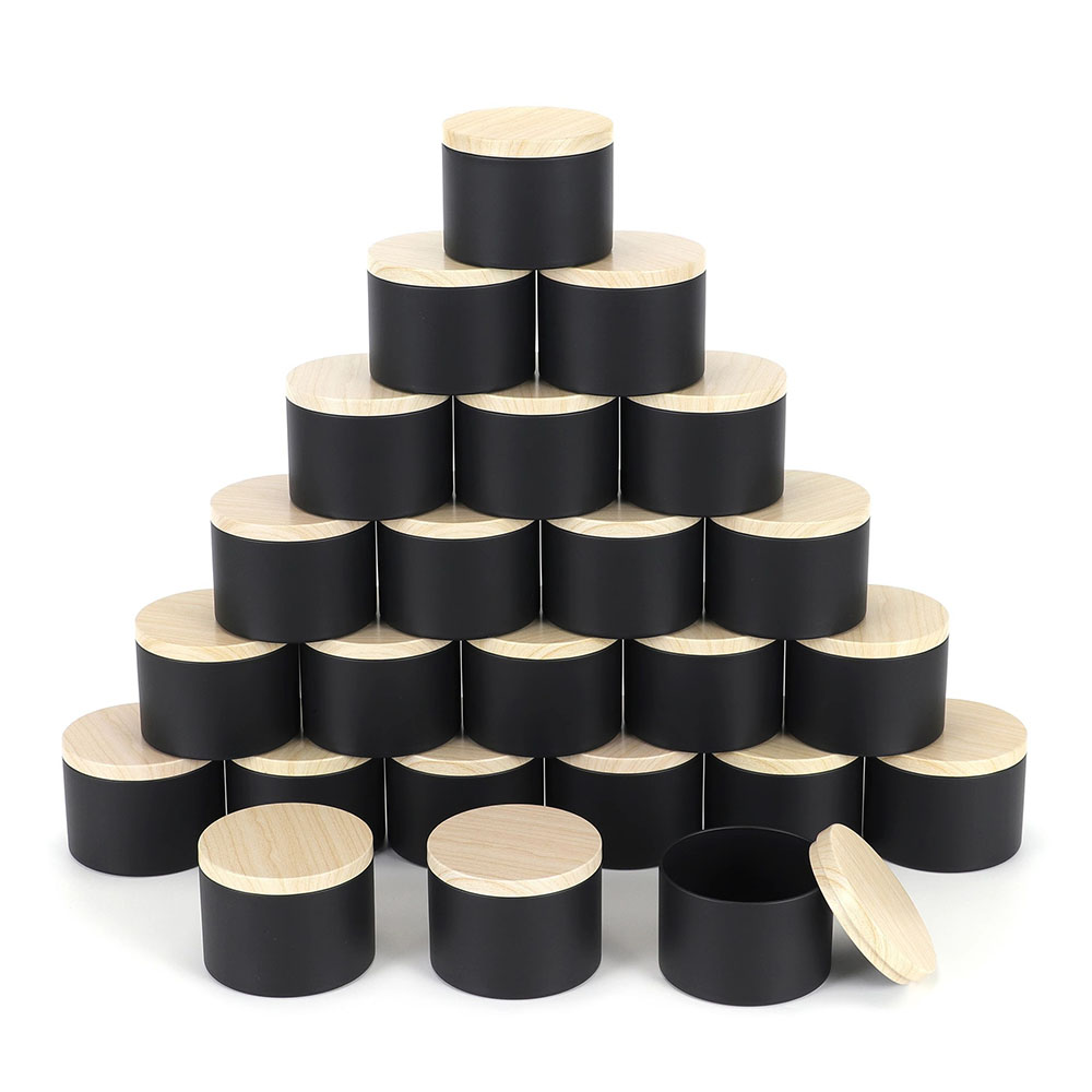 24 قطعة من برطمانات الشموع الس - مراجعة Candle Making Jars With Lids وسعره