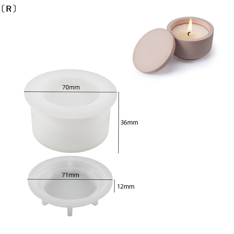 مجموعة واحدة من قالب السيليكون - مراجعة Candle Making Jars With Lids وسعره