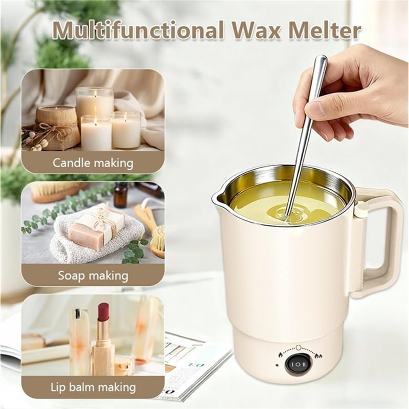 طقم وعاء كهربائي لصهر الشمع A4 - مراجعة Candle Making Uk وسعره