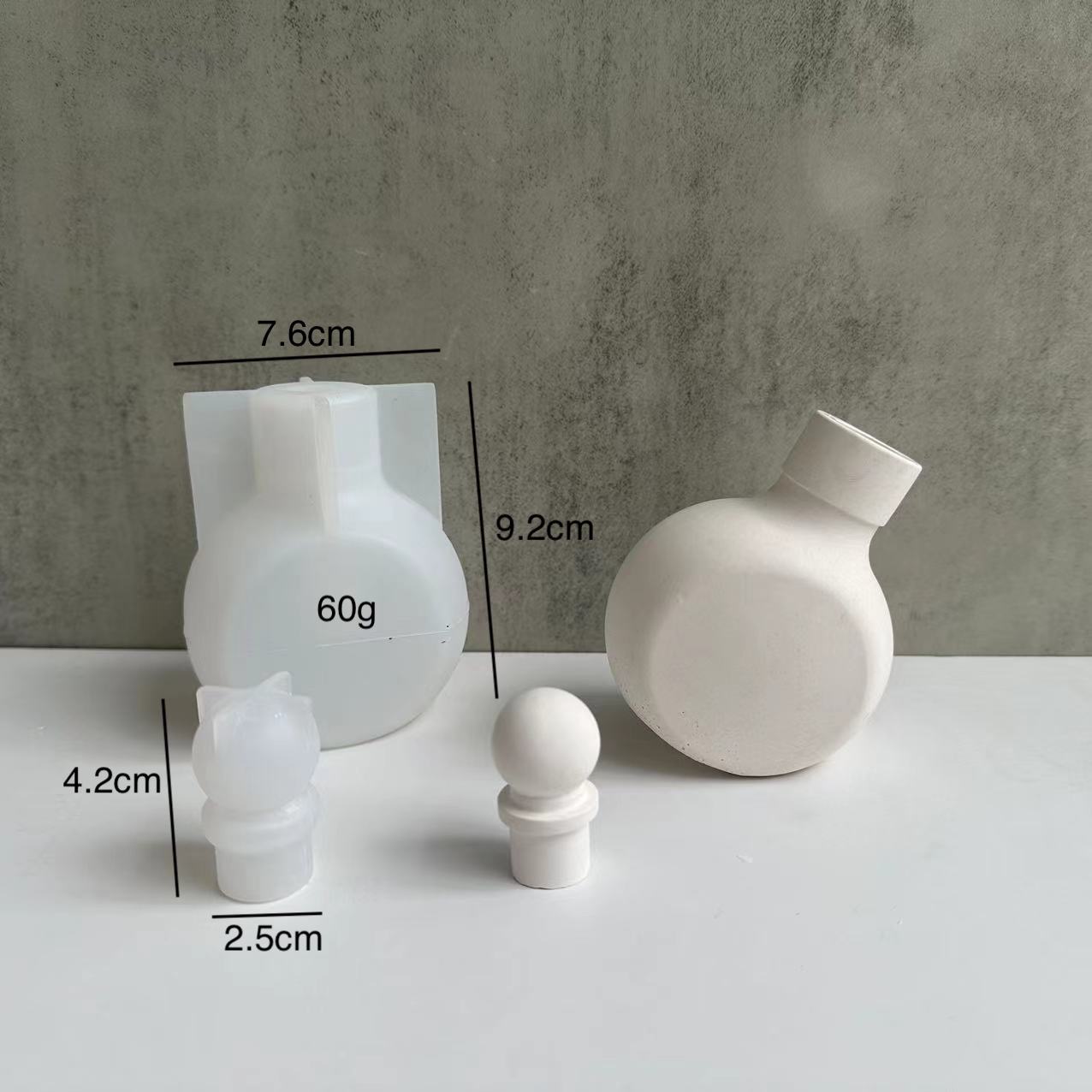 قالب سيليكون لمزهرية زجاجة عطر - مراجعة Candle Making And Perfume وسعره