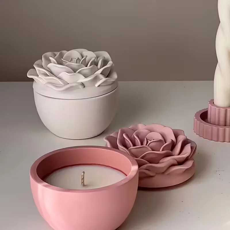 قالب سيليكون عالي الجودة لصنع  - مراجعة Candle Making Jars With Lids وسعره