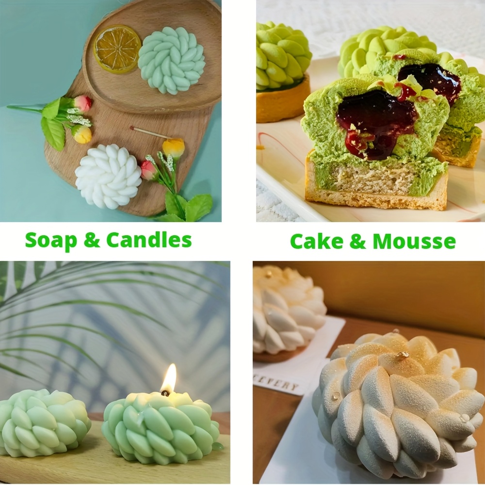 قالب كيك سانتا آنا على شكل زهر - مراجعة Candle Making Uk وسعره