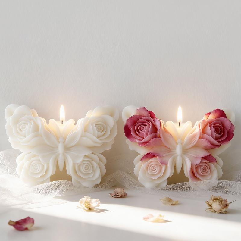 قالب سيليكون على شكل فراشة وور - مراجعة Candle Making Ideas وسعره