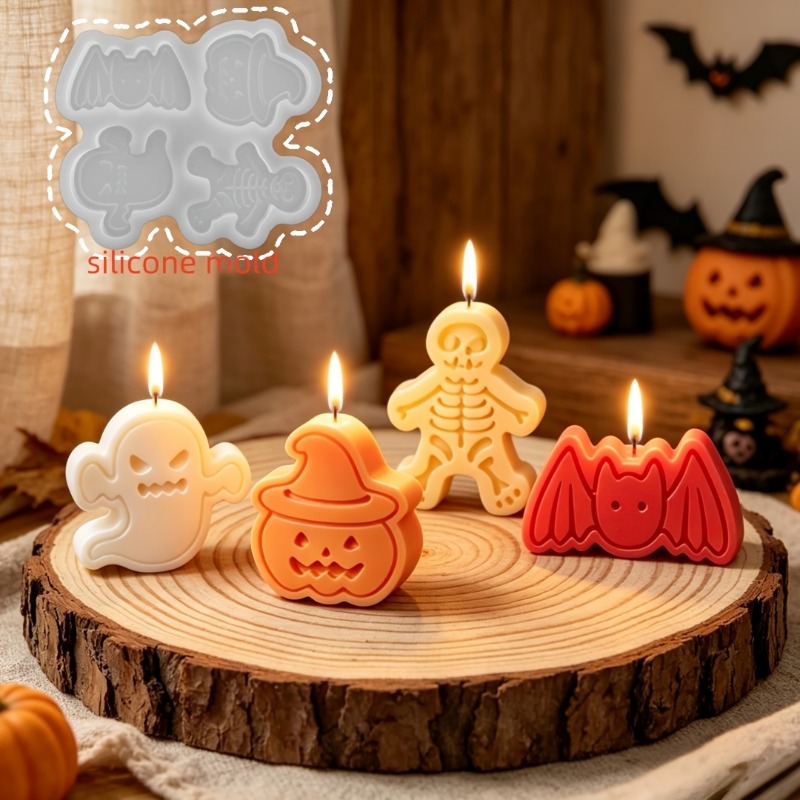 مجموعة قوالب سيليكون من 4 تجاو - مراجعة Candle Making Design وسعره