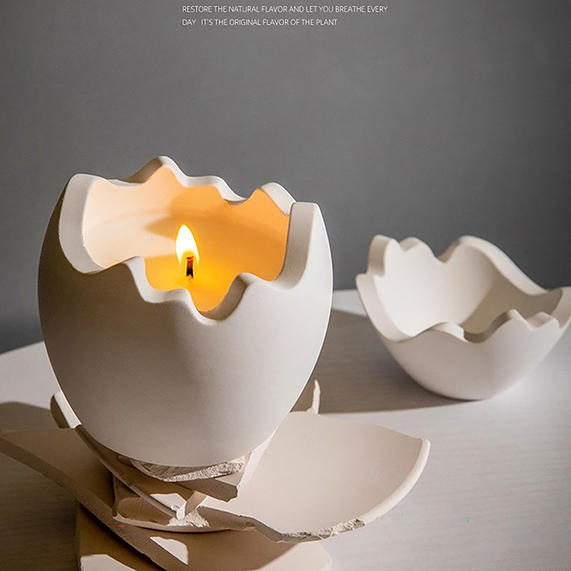 قالب سيليكون على شكل بيضة لصنع - مراجعة Candle Making Jars With Lids وسعره